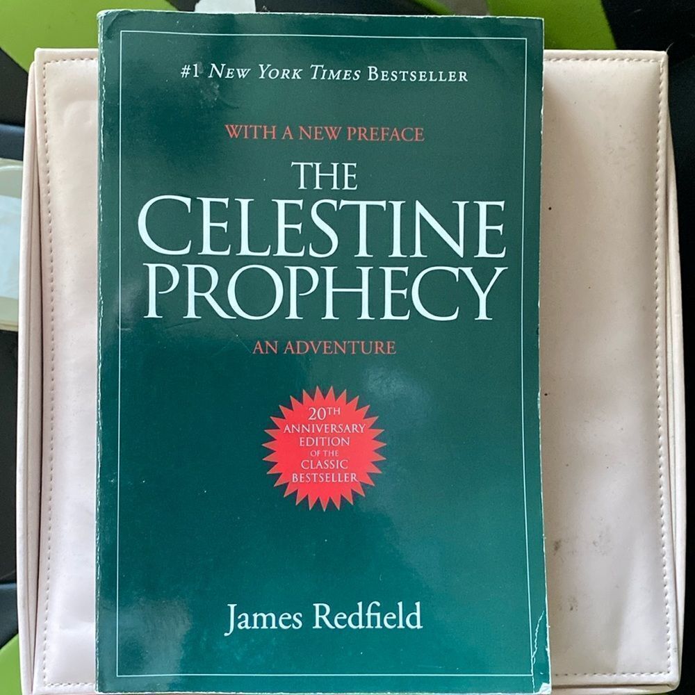 The Celestine Prophecy by James Redfield Soft Cover Book 20th Anniversary Ed